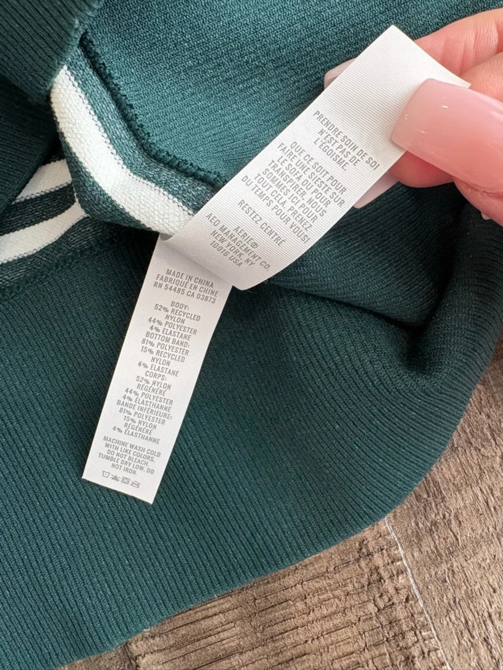 OFFLINE by Aerie Seamless Cropped Top Size XS